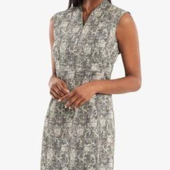 NWT M.M. LaFleur New York Black & White Dress - Picture 4 of 16